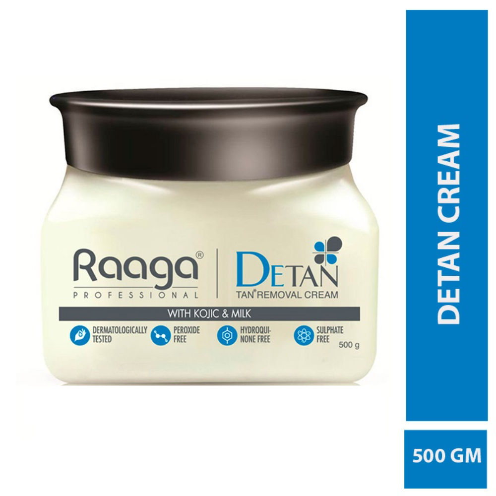 Raaga Professional De Tan Removal Creme With Kojic & Milk(500 gm) (500 gm)