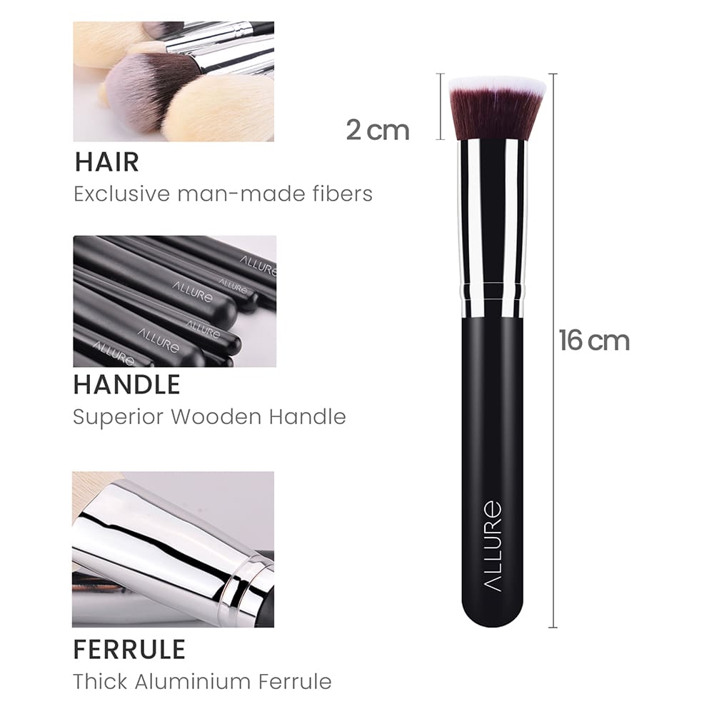 Allure Professional Makeup Brush ( Foundation - 102)-2