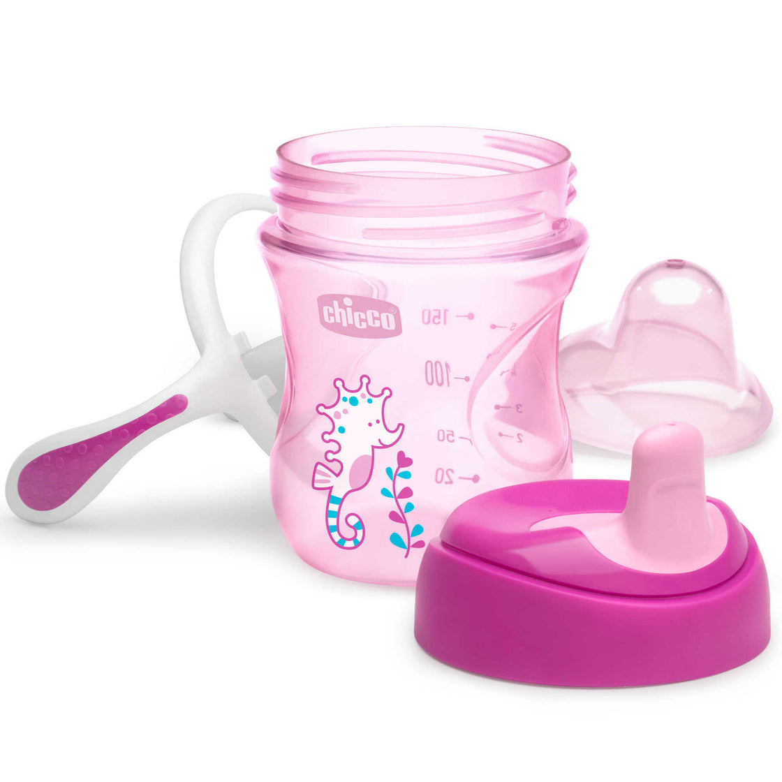 Chicco Training Cup 6M+, Pink – 200ml