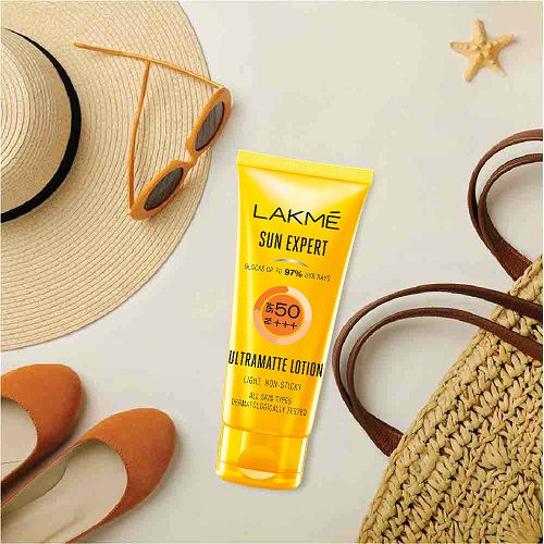 Lakme Sun Expert SPF 50 PA+++ Ultra Matte Lotion Sunscreen (100ml)
