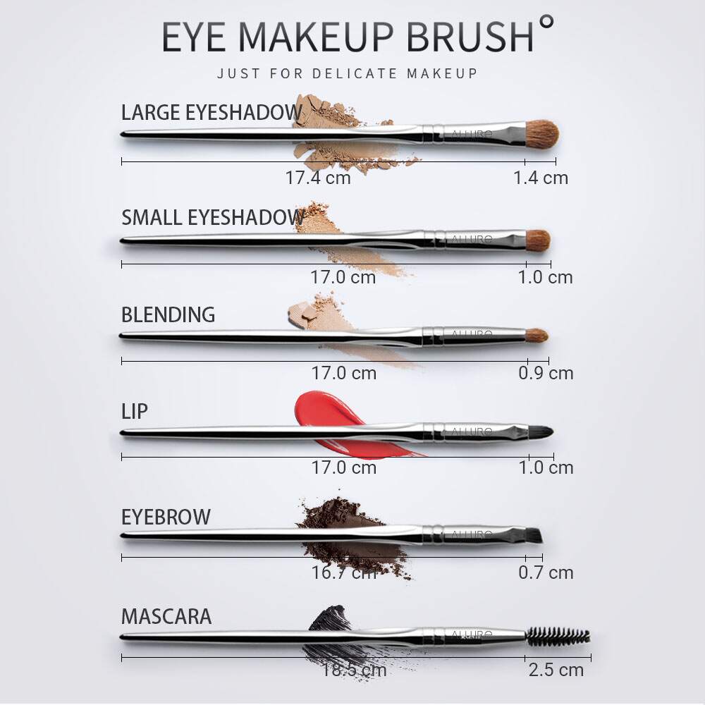 Allure Professional Makeup Brush Set With Makeup Brushes Bag (Pack Of 11)-2