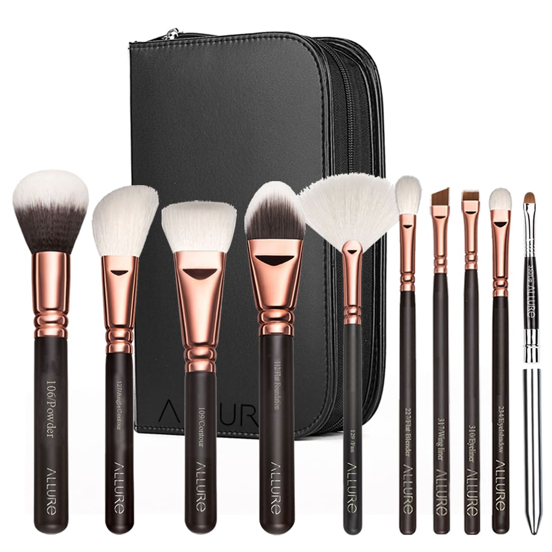 Allure Professional Top 10 Brush Set