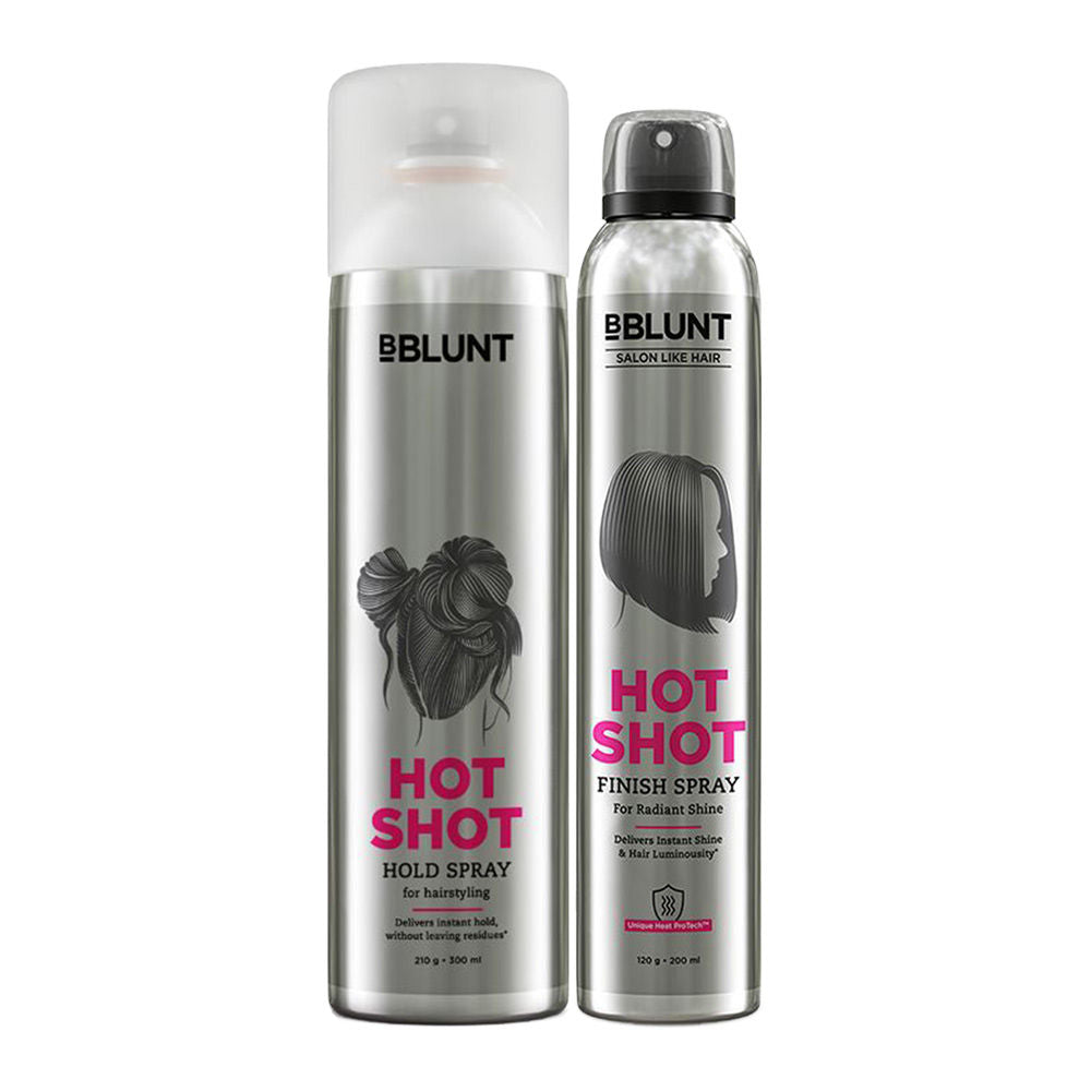 Bblunt Hot Shot Party Ready Hair Combo (2 Pcs)