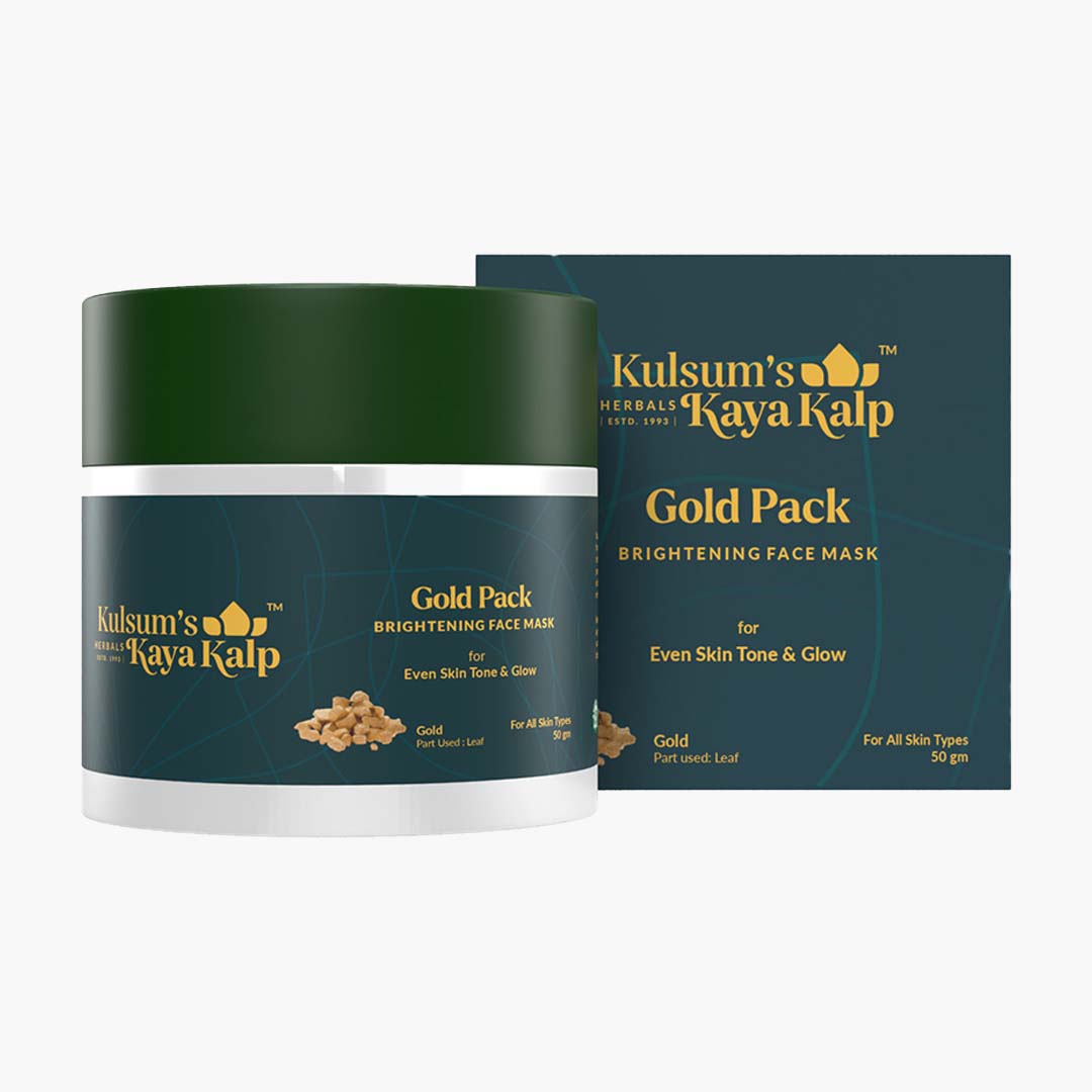 Kulsum's kayakalp Gold Face Pack 50gm