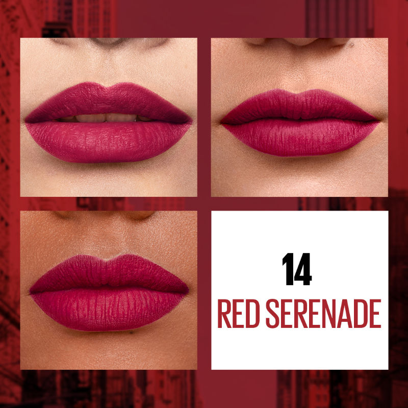 Maybelline New York Sensational Liquid Matte - Red Serenade