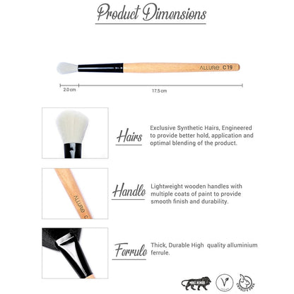 Allure Classic Makeup Brush (Eye Brush C-19 )-2