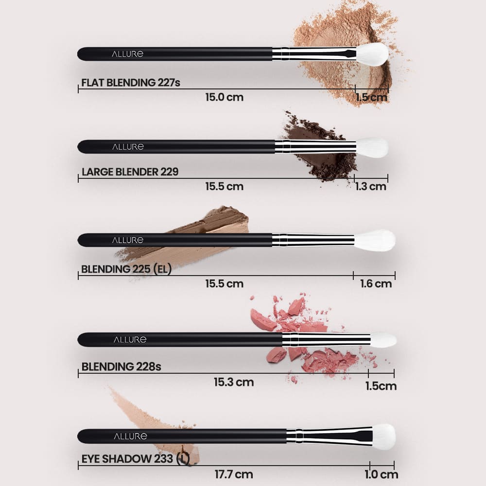Allure Professional Makeup Brush Set Of 10 (Sgke-10)-4