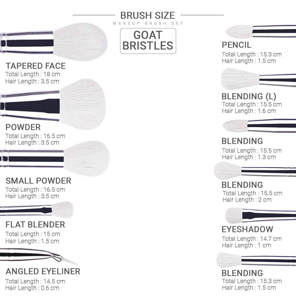 Allure Set Of 16 Brushes -Sgk-16-2
