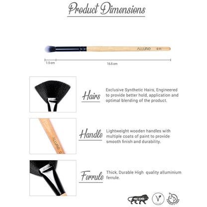Allure Classic Makeup Brush (Blending Brush C-11 )-2