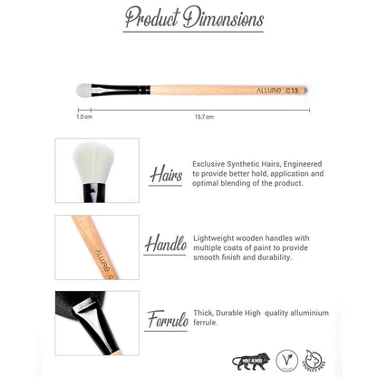 Allure Classic Makeup Brush (Eye Shadow Brush C-13)-2