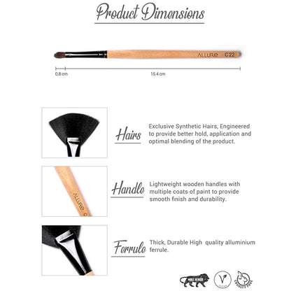 Allure Classic Makeup Brush ( Lip Filler Brush C-22)-2