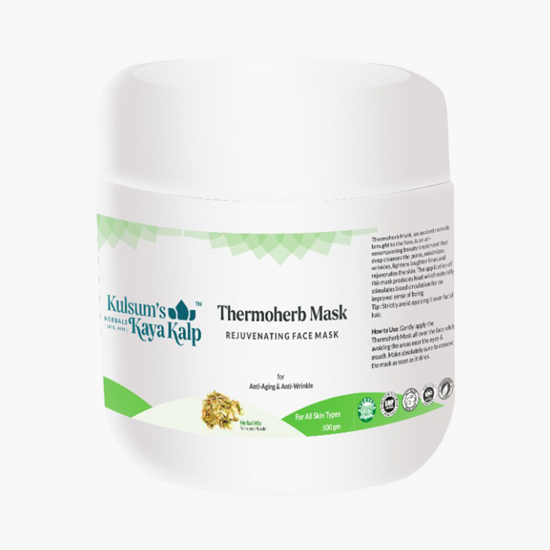 Kulsum's kayakalp Thermoherb Mask (500gm