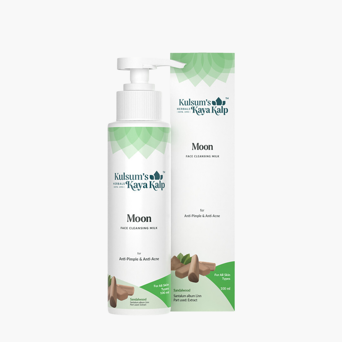 Kulsum's kayakalp Moon Face Cleansing Milk (100ML)