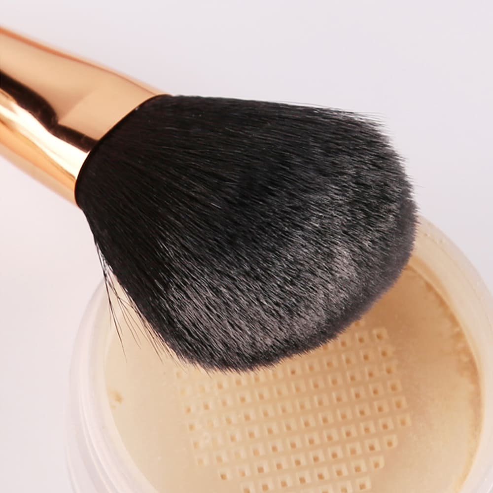 Allure White Gold Makeup Brush Set Of 10-4