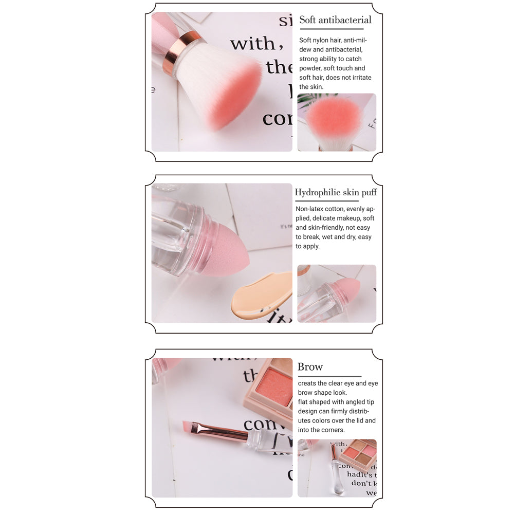 Allure 3 In 1 Multi Functional Face Brush-3