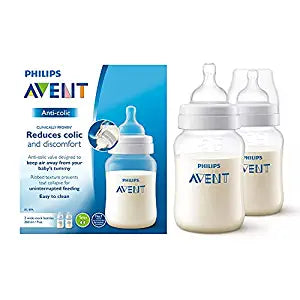 Philips Avent Anti Colic Bottle 260Ml (Twin Pack) White