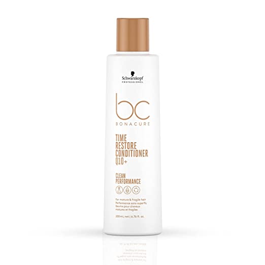 Schwarzkopf Professional Bonacure Time Restore Hair Conditioner Q10+ - 200 m