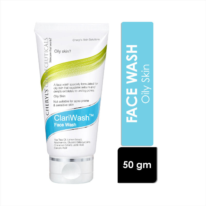 Cheryls Cosmeceuticals ClariWash Face Wash For Oily Skin (50gm)