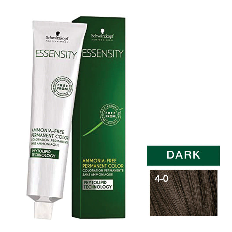 Schwarzkopf Essensity Ammonia Free Hair Color 60ml 4-0 Medium Brown