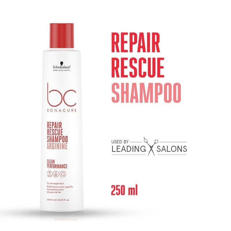 Schwarzkopf Professional Bonacure Repair Rescue Shampoo with Arginine  (250ML)