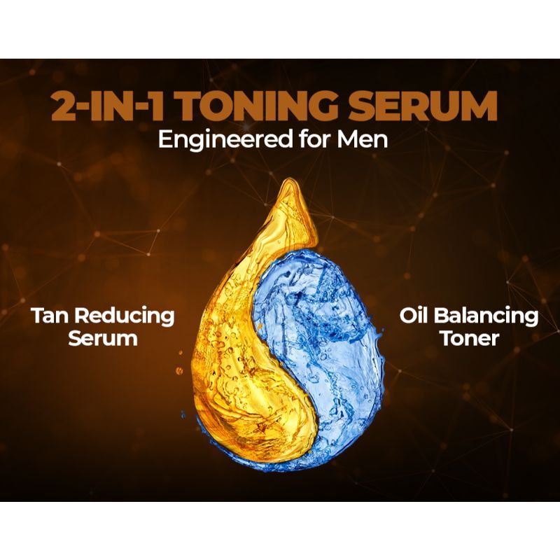 Beardo 2-in-1 Detan Toner + Serum For Men (30ml)