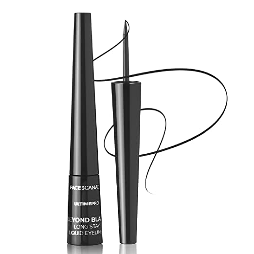 Roll Over Image To Zoom In Faces Canada Beyond Black Long Stay Liquid Eye Liner Black 2.5 Ml