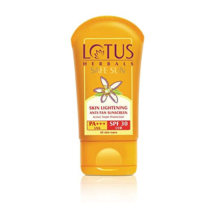 Lotus Herbals Safe Sun Sunscreen SPF 30 PA+++ - 50 grams