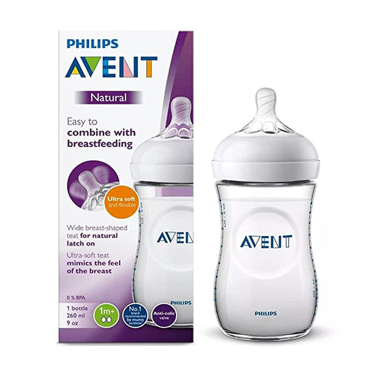 Philips Avent Natural 2.0 Bottle 260Ml Single Scf033/10