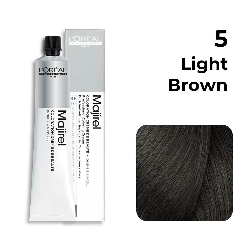 Loreal Professional Majirel Hair Color 50G 5 Light Brown