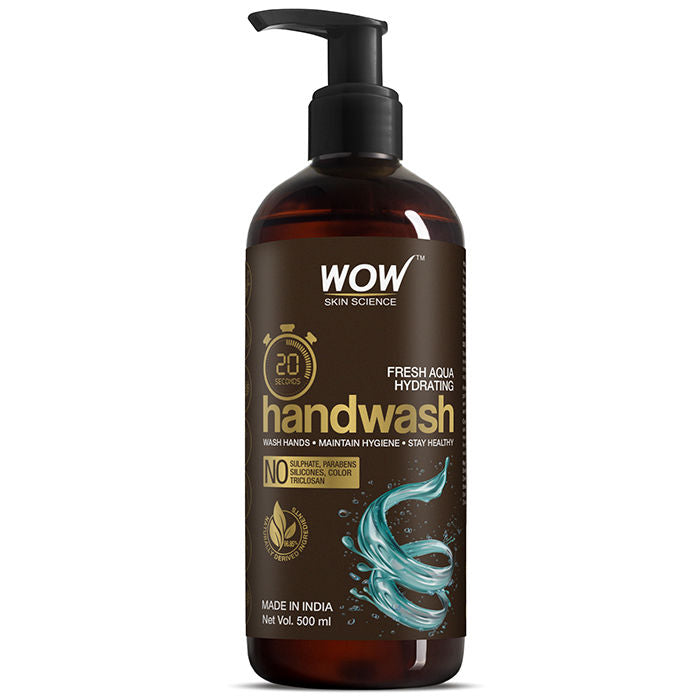 WOW Skin Science Fresh Aqua Hydrating Handwash (500ml)
