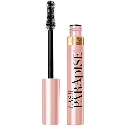 Loreal Paris Lash Paradise Washable Mascara, Blackest Black and Rouge Signature Liquid Lipstick - 116 I Explore Combo