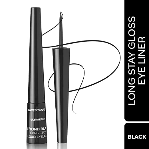 Roll Over Image To Zoom In Faces Canada Beyond Black Long Stay Liquid Eye Liner Black 2.5 Ml-2