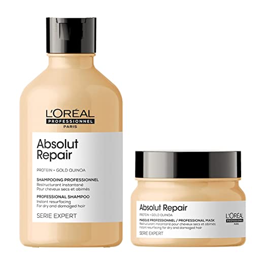 Loreal Professional Absolut Repair Shampoo 300ML+Mask 250GM