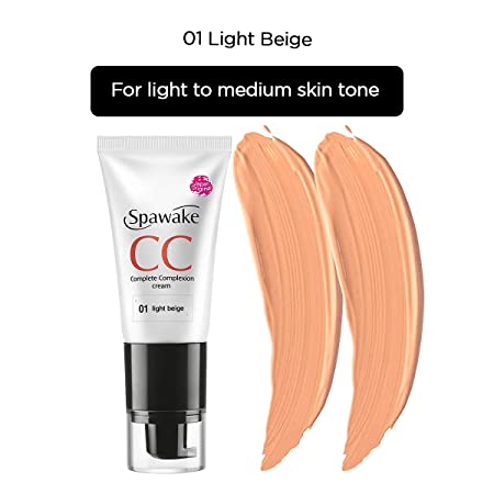 Spawake Cc Cream 01 Light Beige With Spf 32/Pa++-2