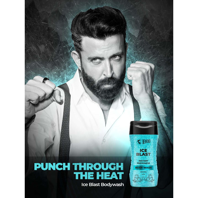 Beardo Ice Blast Body Wash for Men (200ml)