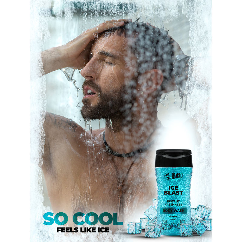 Beardo Ice Blast Body Wash for Men (200ml)