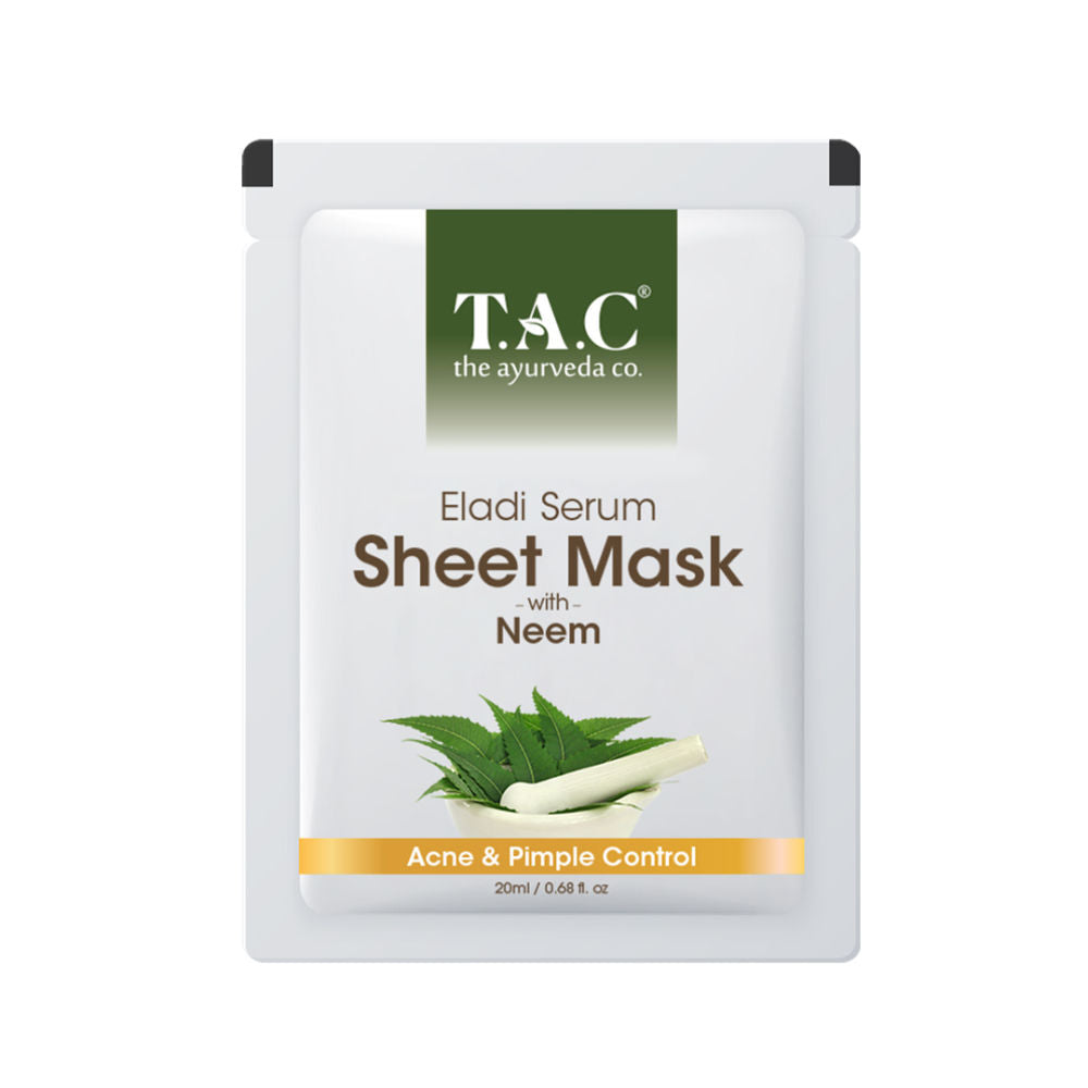 TAC - The Ayurveda Co. Eladi Serum Sheet Mask with Neem