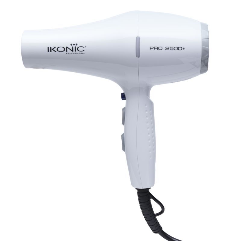 Ikonic Professional HD 2500+ Pro Dryer (White)