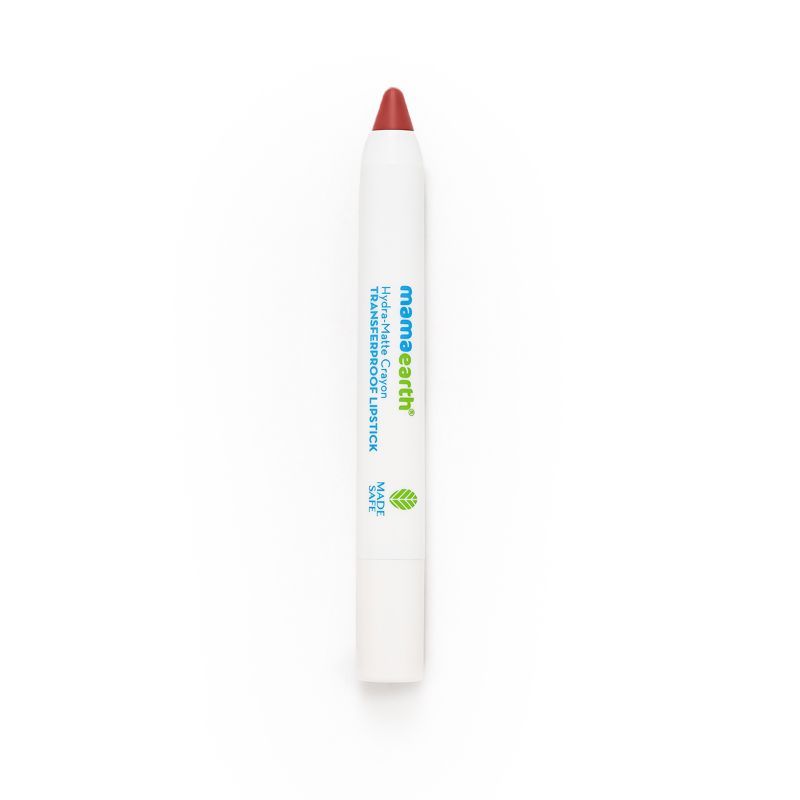Mamaearth Hydra-matte Crayon Transferproof Lipstick With Argan Oil - Macaroon Pink-3