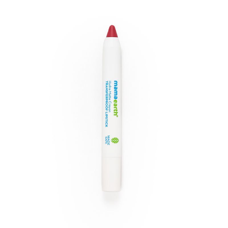 Mamaearth Hydra-matte Crayon Transferproof Lipstick With Argan Oil - Lychee Pink-3