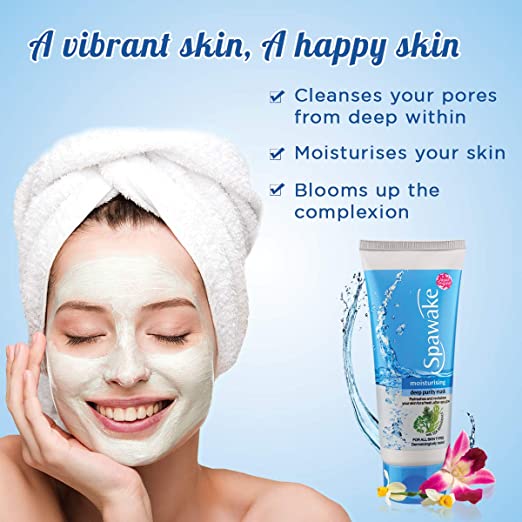 Spawake Moisturising Cold Cream Free Face Mask With Vitamin E - Deep Purity Mask 50+60G-4