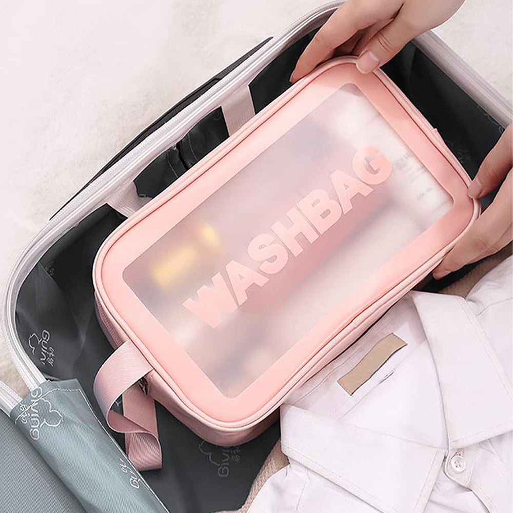 Allure Washable Storage Bag - Pink-3