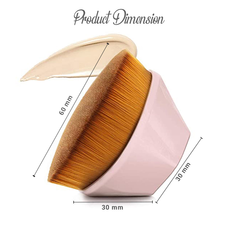 Buy Allure Foundation Brush-Pink Online in India Allure Cosmetics