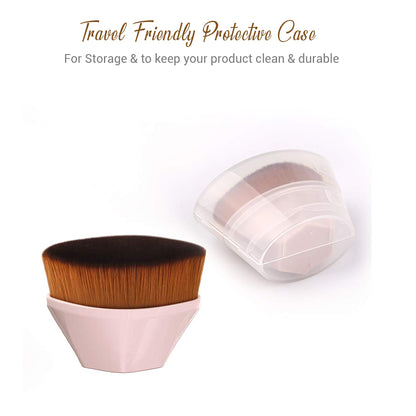 Allure Foundation Brush - Pink-5