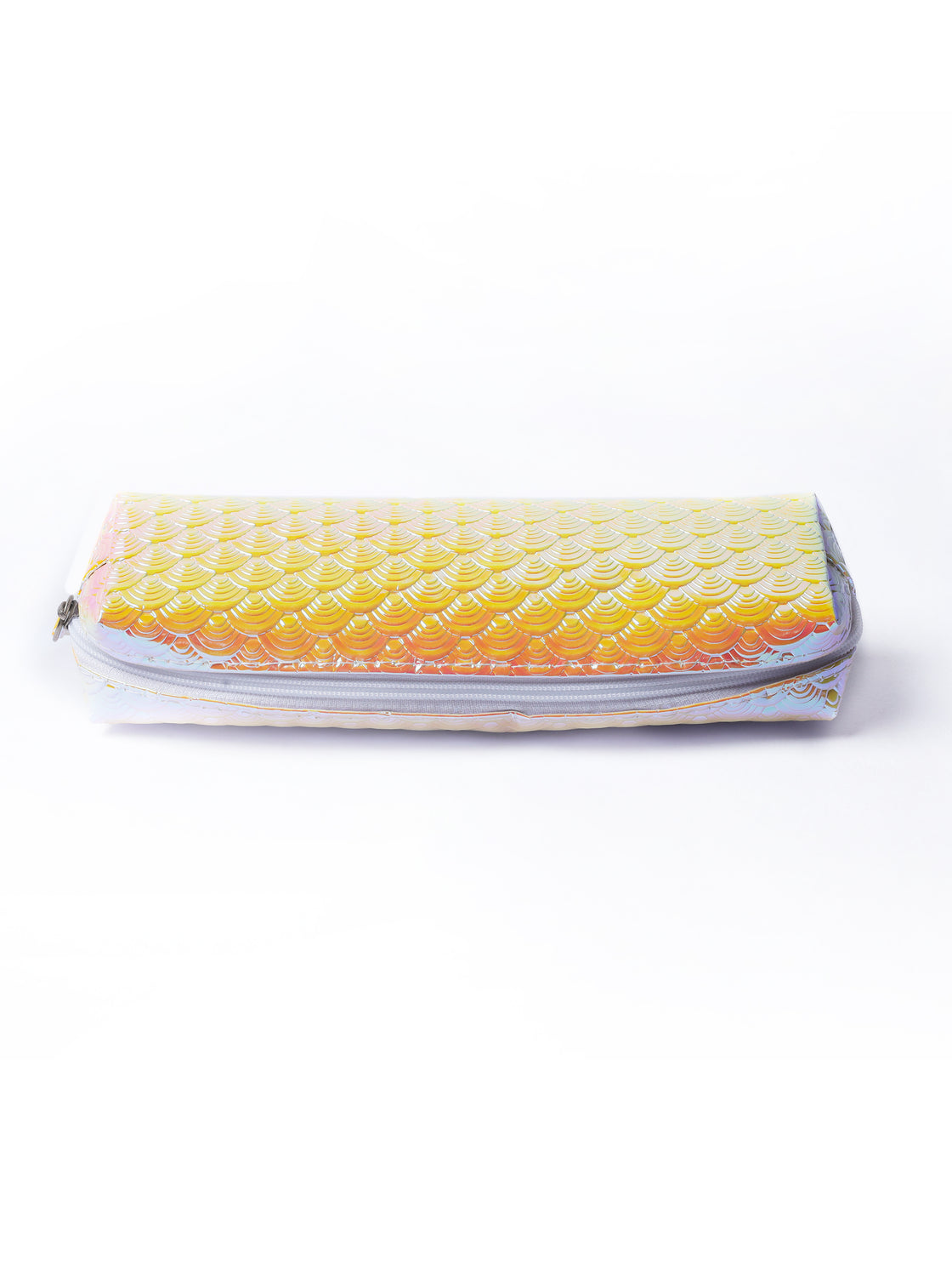 Allure Shiny Cosmetic Pouch - Yellow-2