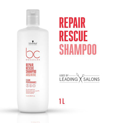 Schwarzkopf Professional BC Bonacure Peptide Repair Rescue Micellar Shampoo (1000 Ml)