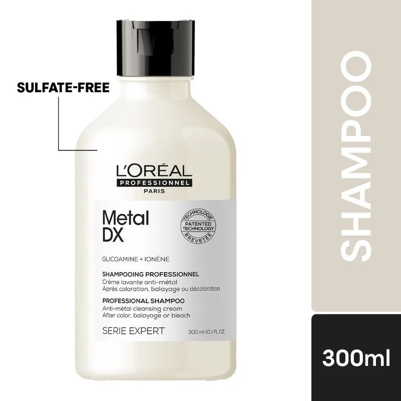 Loreal Professionnel Metal Dx Anti-Metal Cleansing Cream Shampoo Serie Expert (300ml)