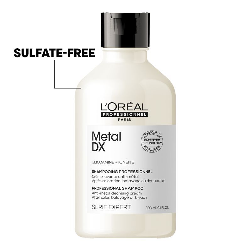 Loreal Professionnel Metal Dx Anti-Metal Cleansing Cream Shampoo Serie Expert (300ml)