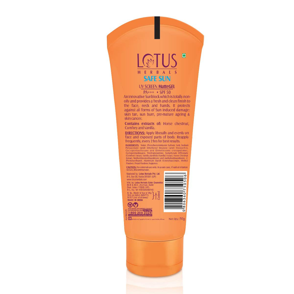 Lotus Herbals Safe Sun MatteGEL Daily Sunscreen SPF 50