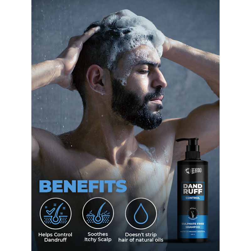 Beardo Dandruff Control Sulphate Free Shampoo (200ml)